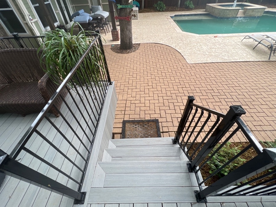 low maintenance custom deck designs